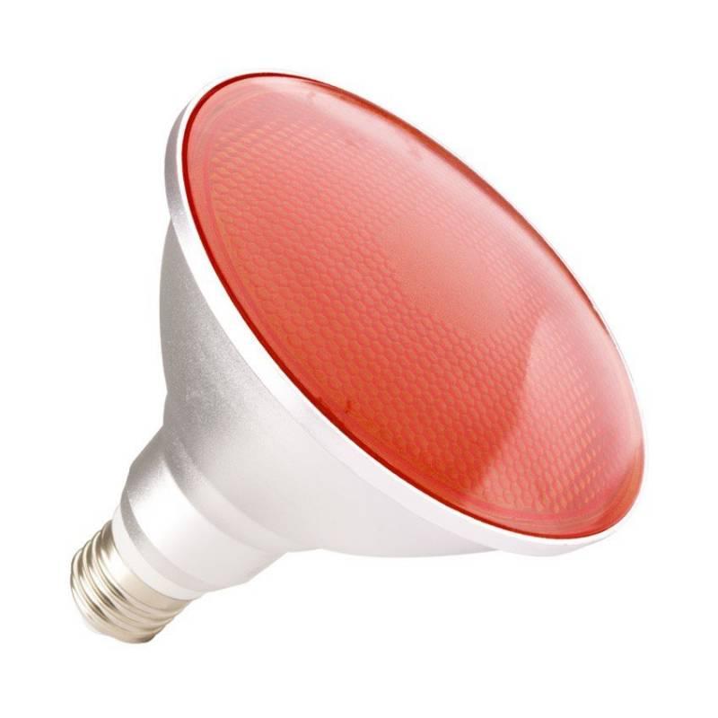 Bombilla LED E27 PAR38 15W IP65 Luz Roja/Azul/Verde/Amarilla