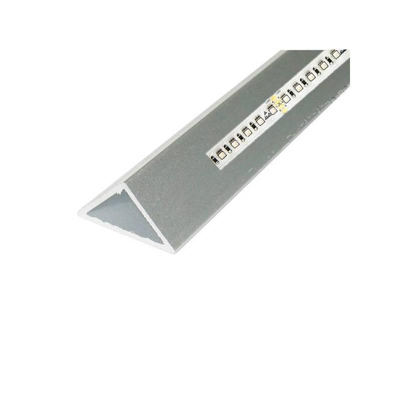 Perfil de aluminio A7 Triangular 2 metros