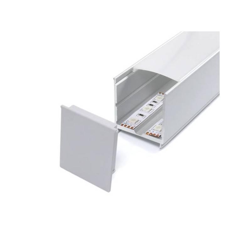 Perfil de aluminio A10 / 2 metros – Opcional colgante