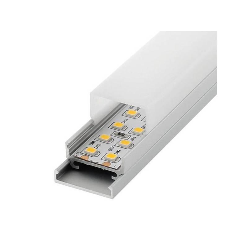 Perfil de aluminio A11 / 2 metro – Opcional Colgante 12/24/220V