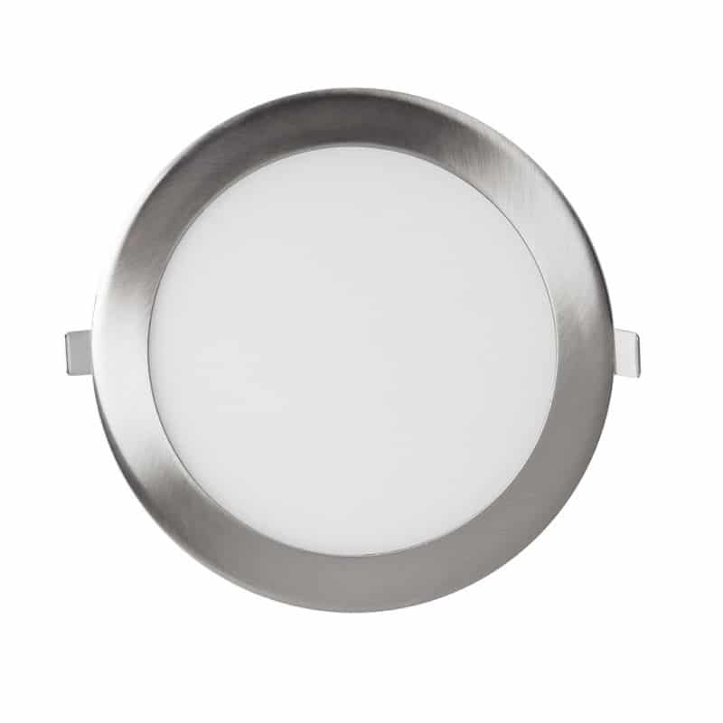 Panel LED Circular Niquel 20W (Blanco Neutro 4000kº)