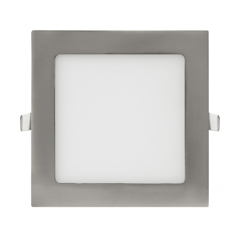 Panel LED Cuadrado Níquel 18W (Blanco Neutro 4000kº)