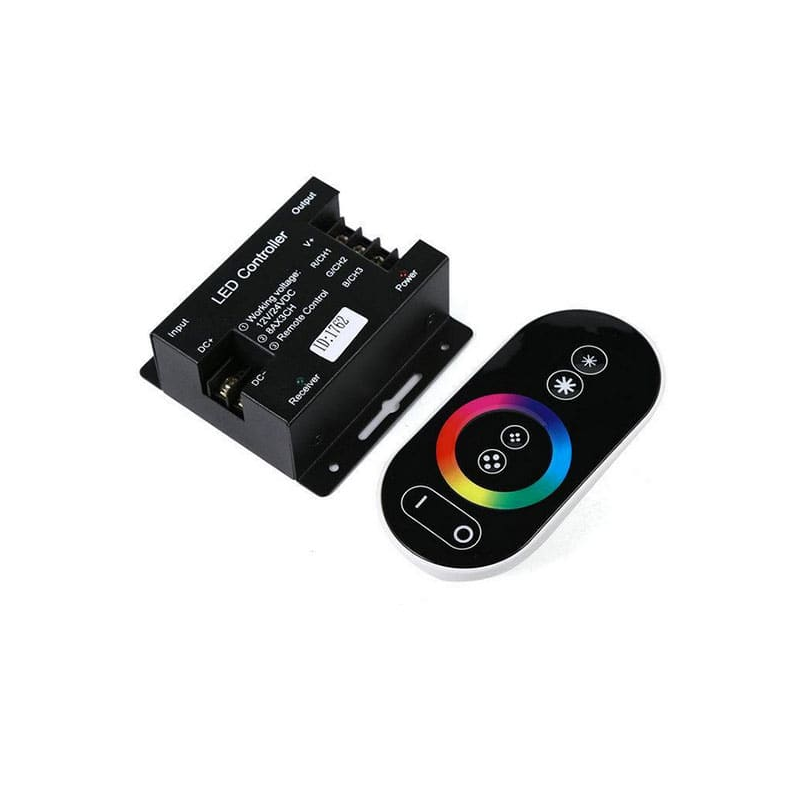 Controlador LED RGB táctil